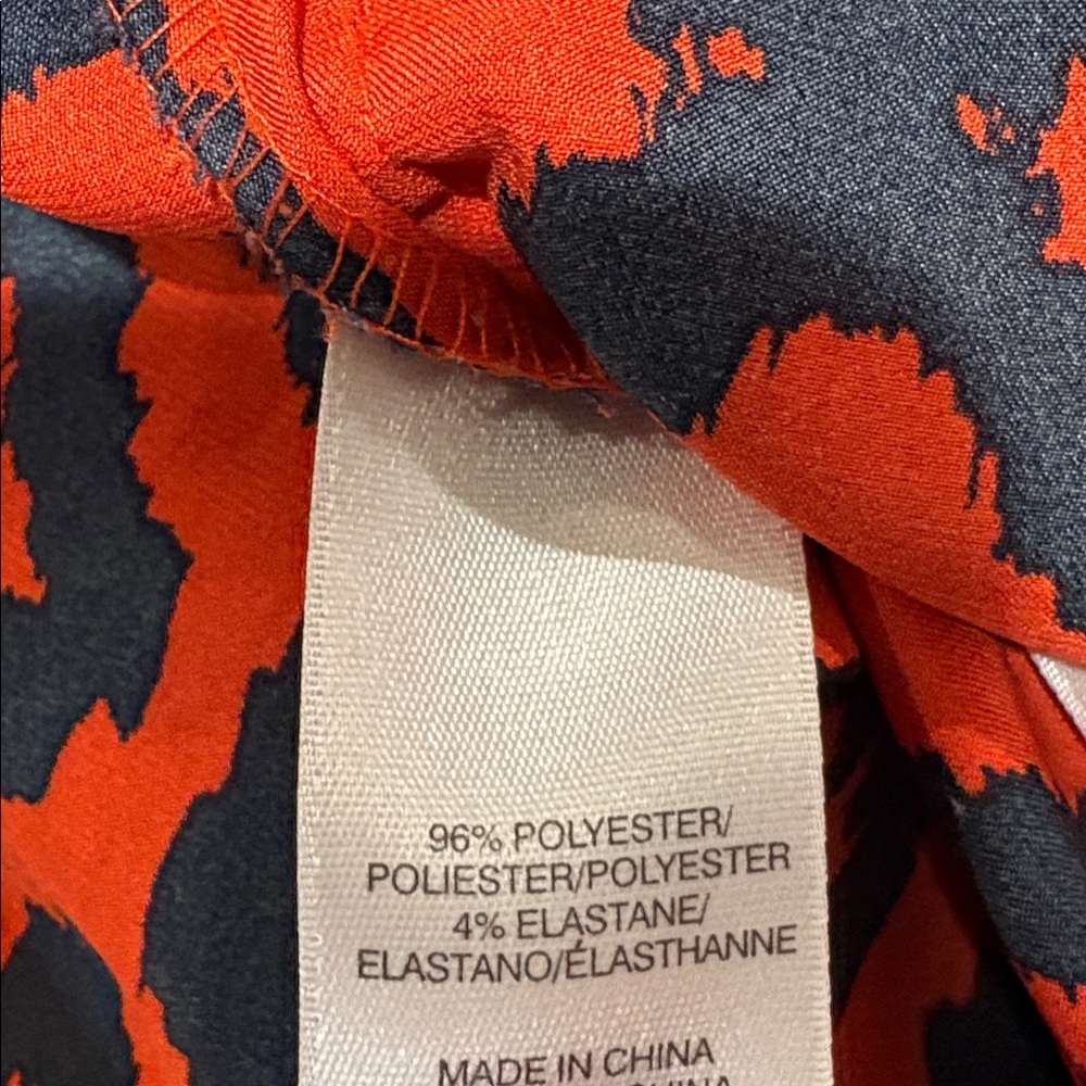 Jones New York Red and Blue Blouse - Picture 10 of 10
